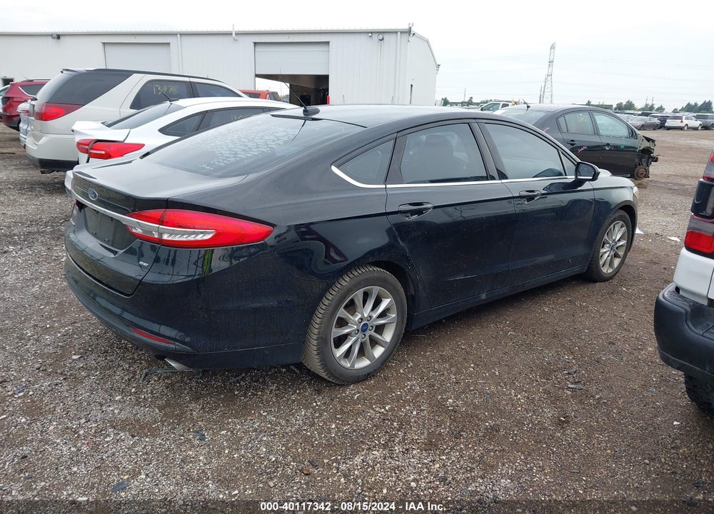 2017 FORD FUSION SE VIN: 3FA6P0H74HR282345
