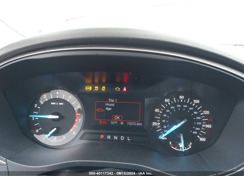 2017 FORD FUSION SE VIN: 3FA6P0H74HR282345