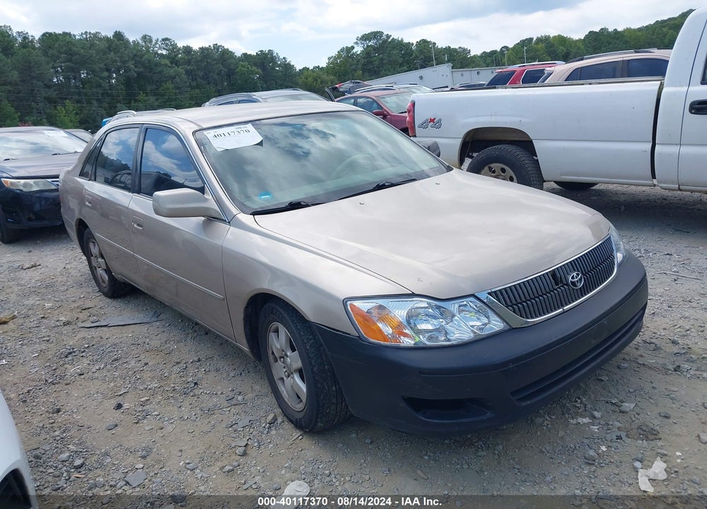 2002 TOYOTA AVALON XL VIN: 4T1BF28B52U216166