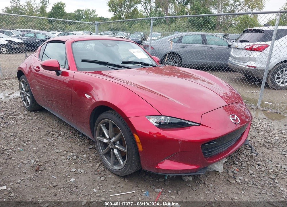 2021 MAZDA MX-5 MIATA RF GRAND TOURING VIN: JM1NDAM77M0455893