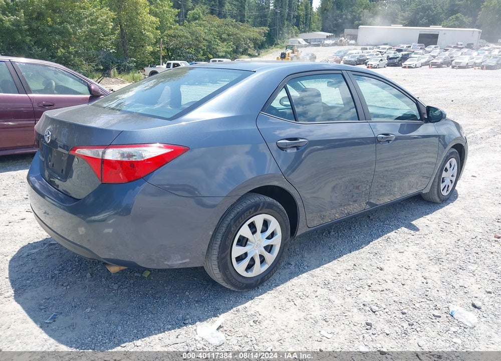 2014 TOYOTA COROLLA L VIN: 2T1BURHE0EC107032