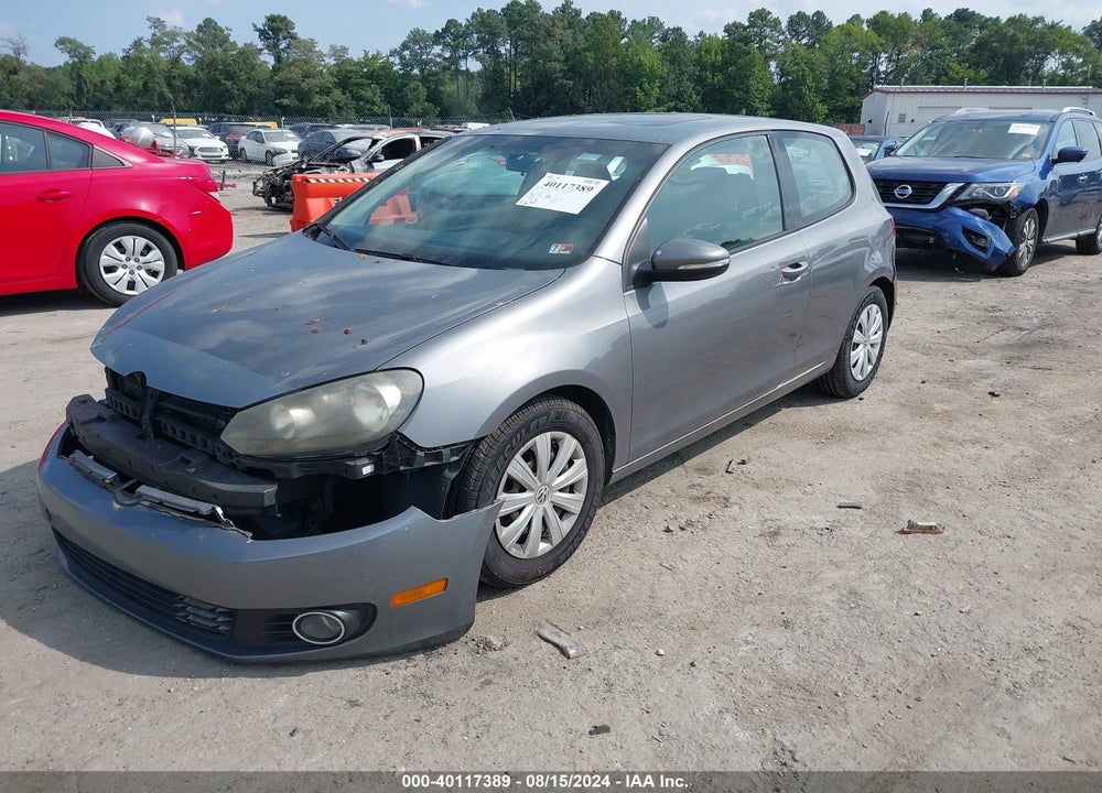 2011 VOLKSWAGEN GOLF TDI 2-DOOR VIN: WVWMM7AJ4BW040863