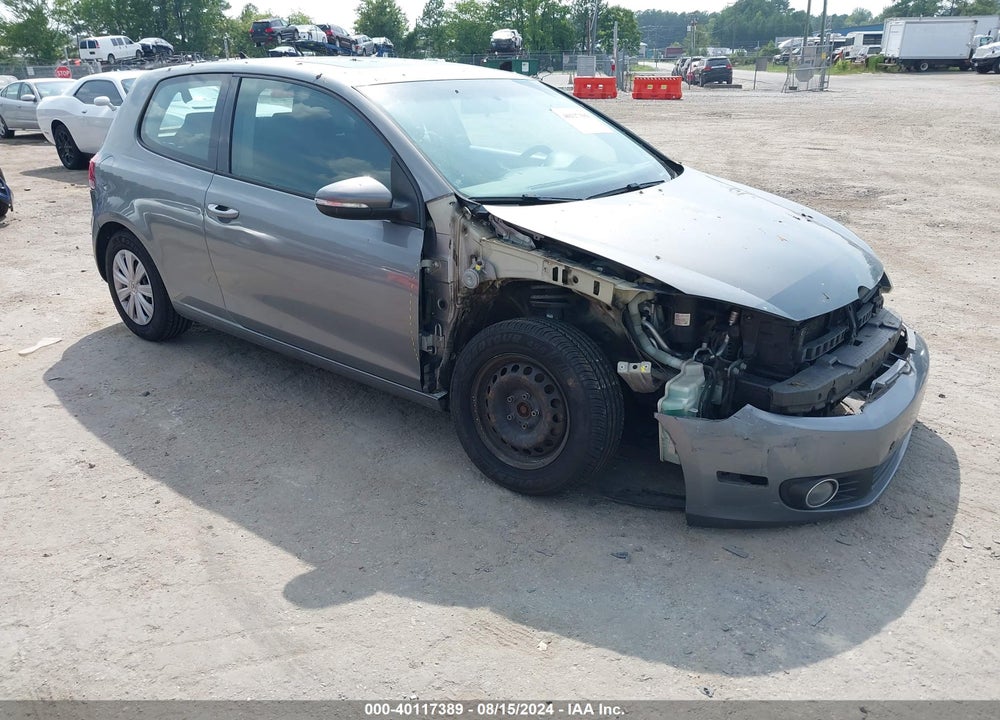 2011 VOLKSWAGEN GOLF TDI 2-DOOR VIN: WVWMM7AJ4BW040863