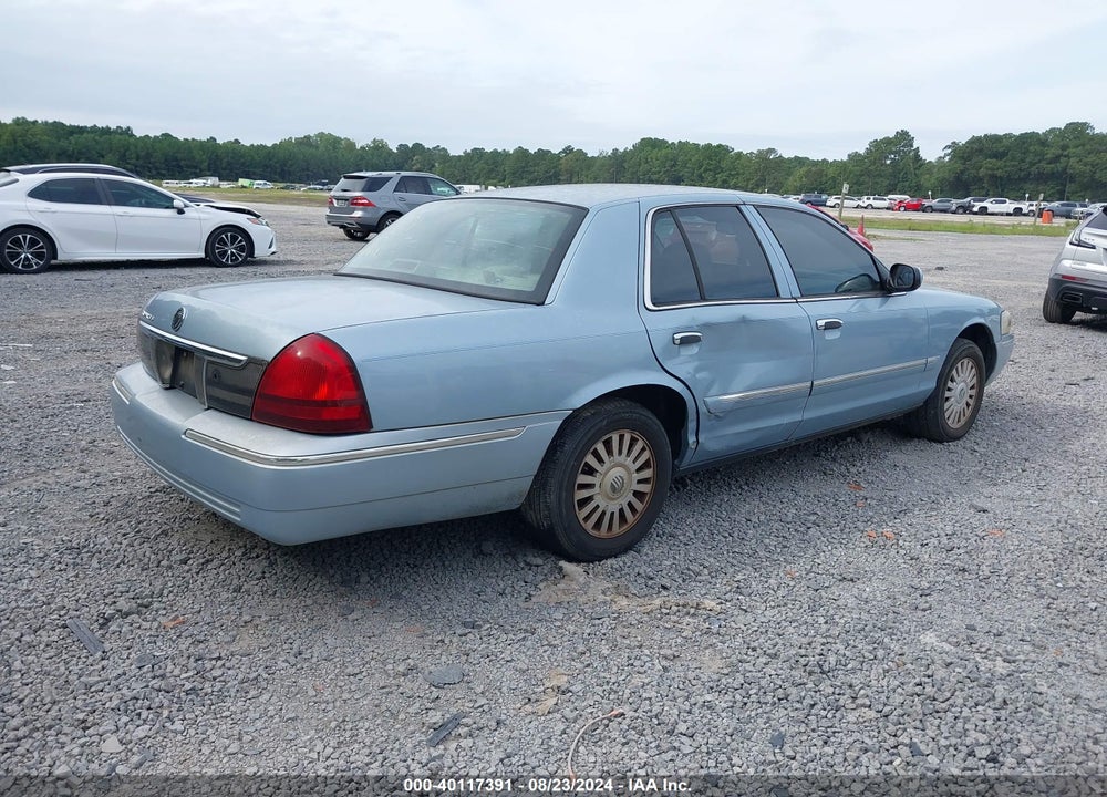 2007 MERCURY GRAND MARQUIS LS VIN: 2MEFM75V57X621501