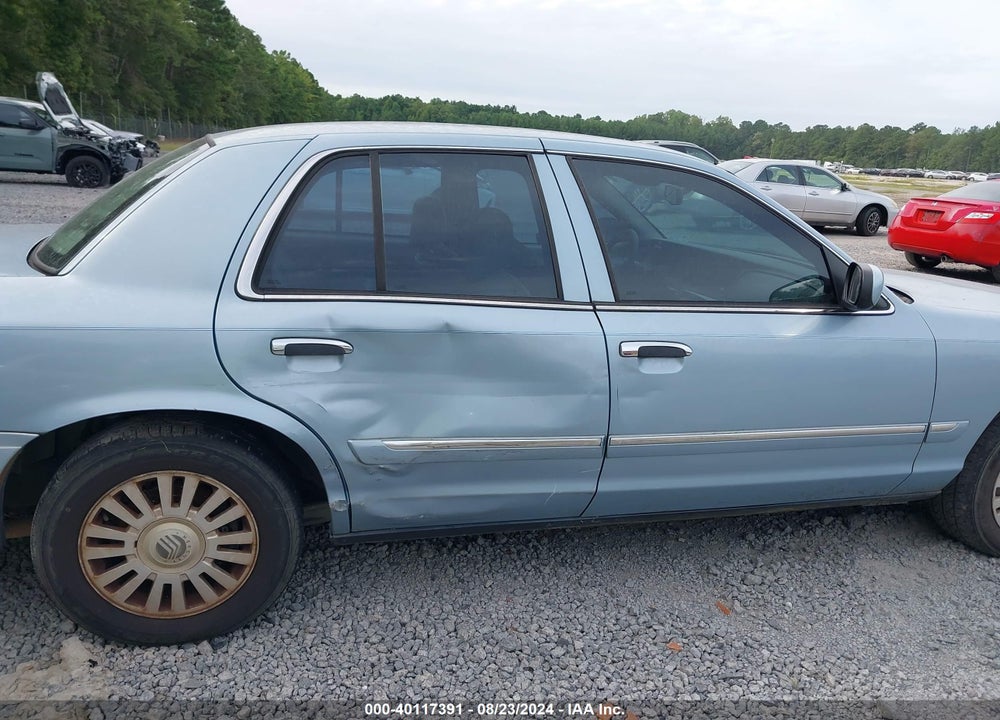 2007 MERCURY GRAND MARQUIS LS VIN: 2MEFM75V57X621501