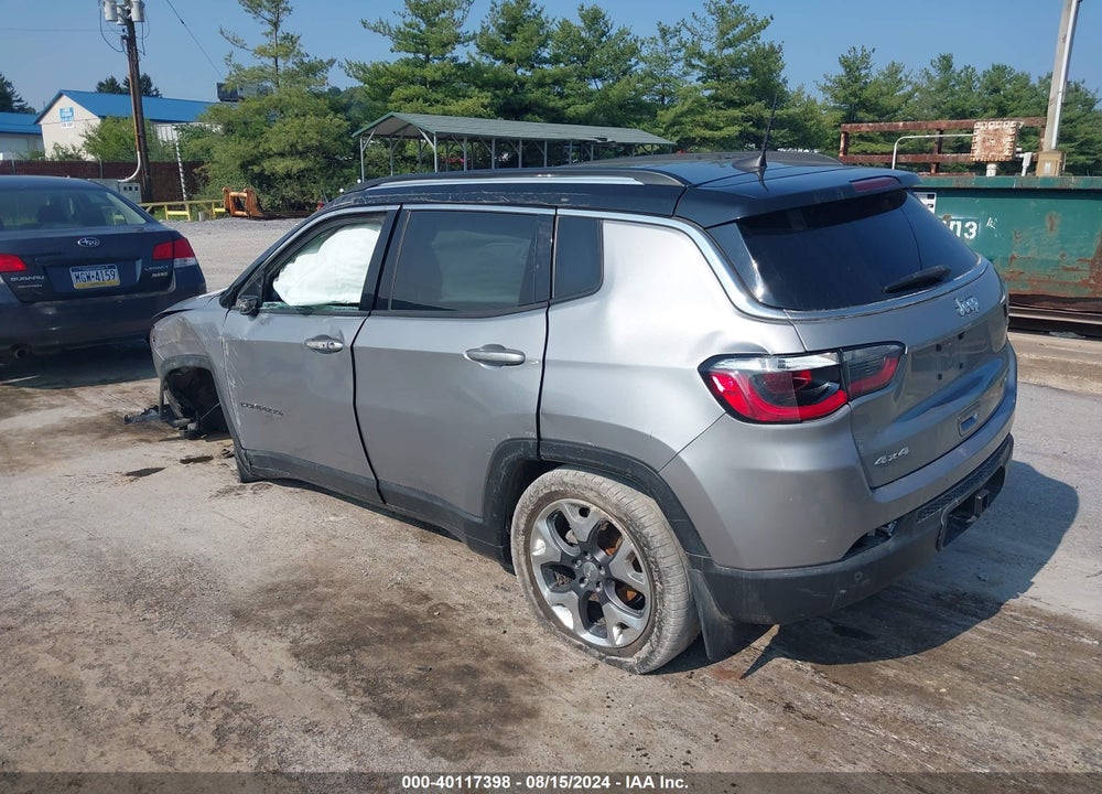 2018 JEEP COMPASS LIMITED 4X4 VIN: 3C4NJDCB2JT399666