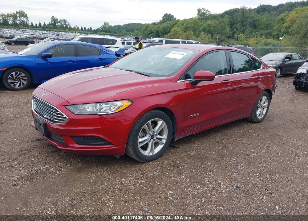 2018 FORD FUSION SE HYBRID VIN: 3FA6P0LU9JR238876