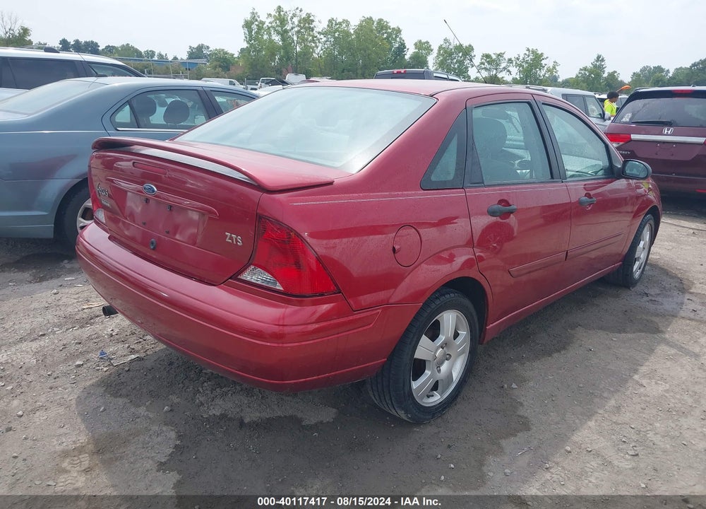 2004 FORD FOCUS ZTS VIN: 1FAFP38Z84W126240
