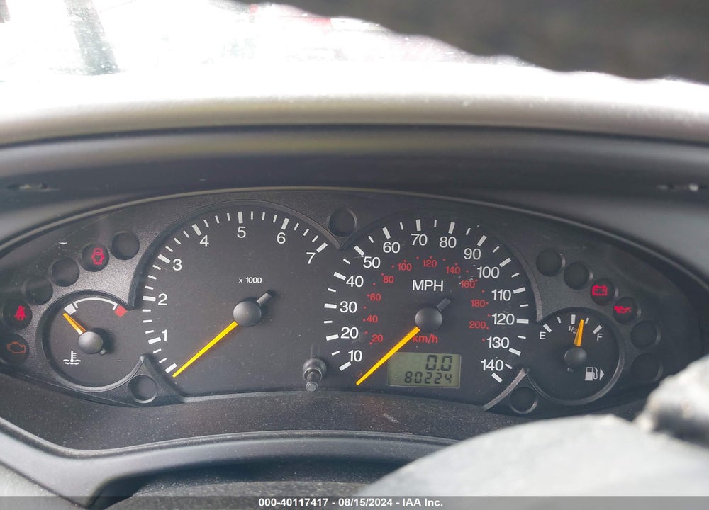 2004 FORD FOCUS ZTS VIN: 1FAFP38Z84W126240