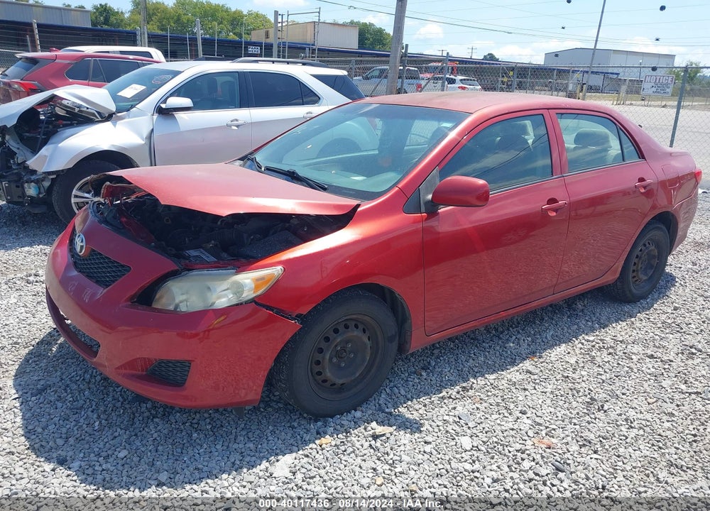 2009 TOYOTA COROLLA LE/S/XLE VIN: JTDBL40E499022868