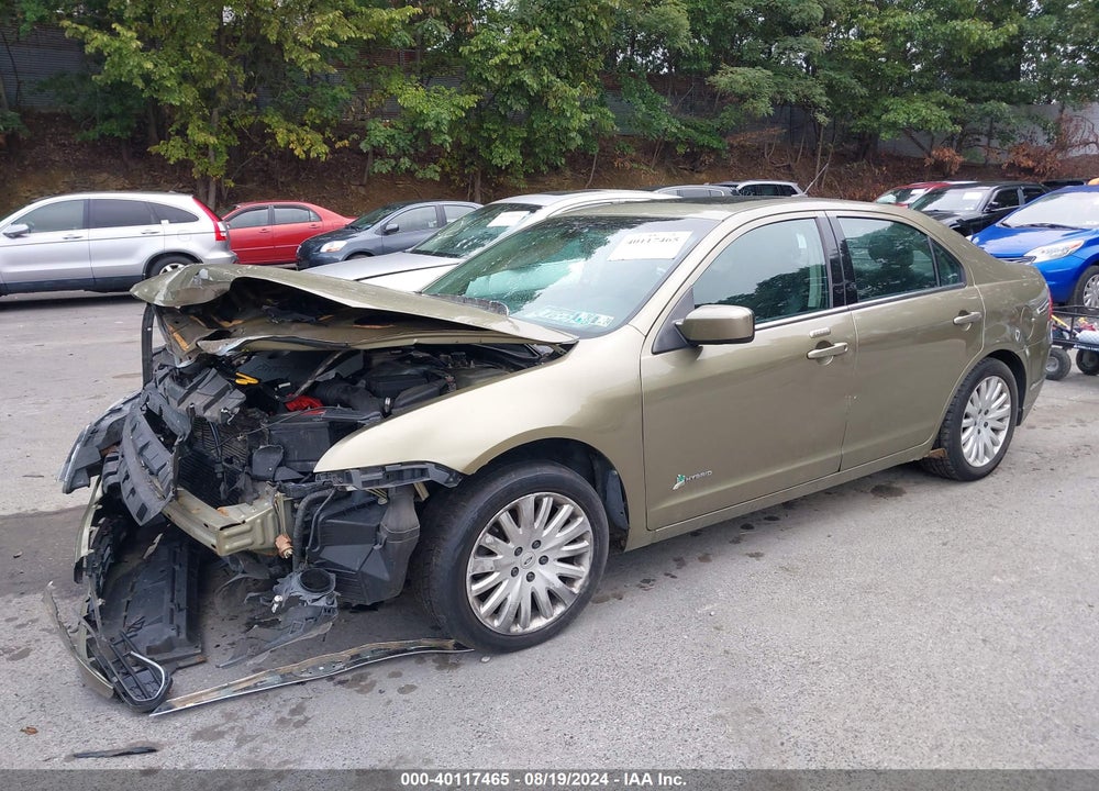 2012 FORD FUSION HYBRID VIN: 3FADP0L39CR161623