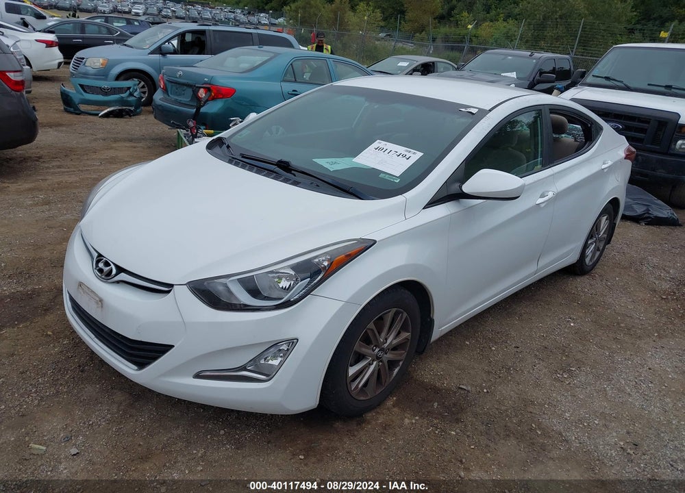 2015 HYUNDAI ELANTRA SE VIN: 5NPDH4AE3FH630893