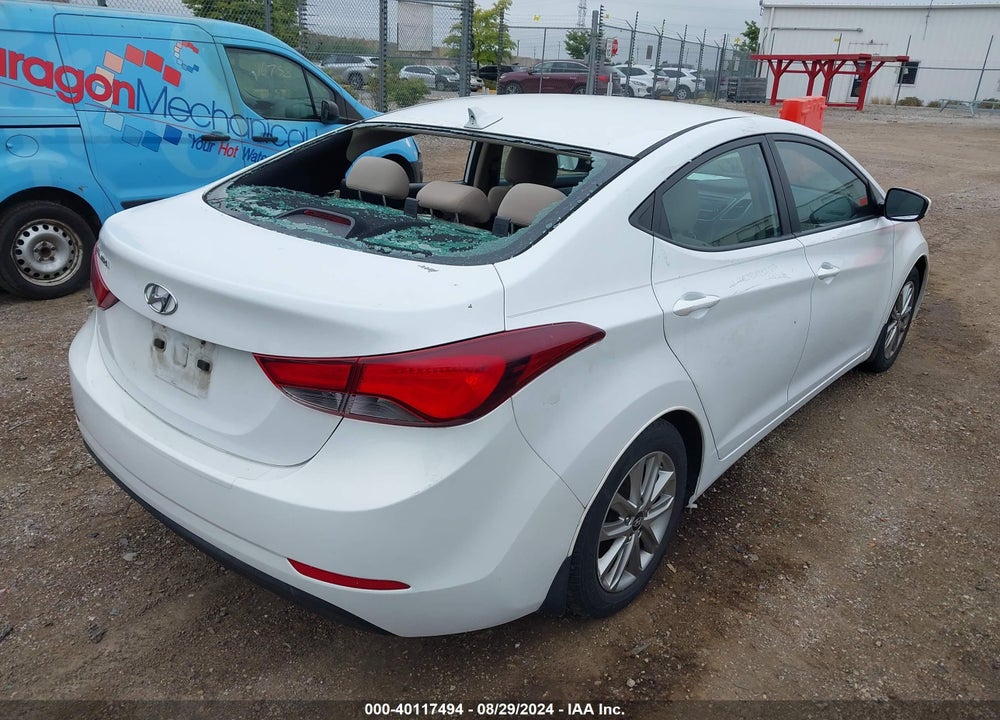 2015 HYUNDAI ELANTRA SE VIN: 5NPDH4AE3FH630893