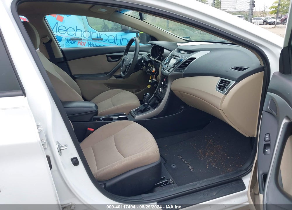 2015 HYUNDAI ELANTRA SE VIN: 5NPDH4AE3FH630893