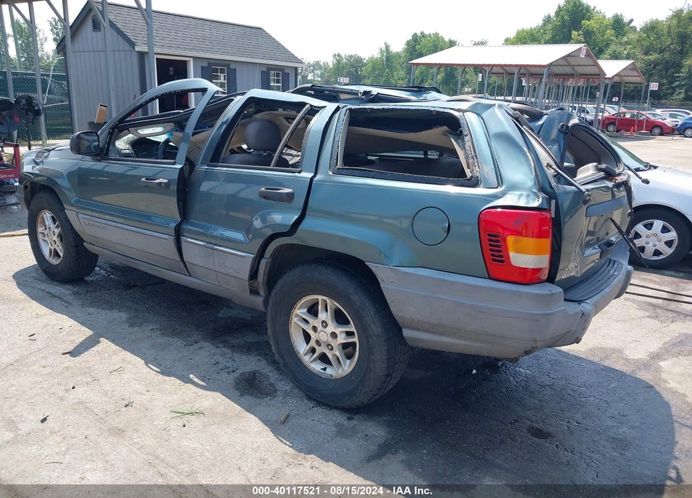 2002 JEEP GRAND CHEROKEE LAREDO VIN: 1J4GW48S82C221965