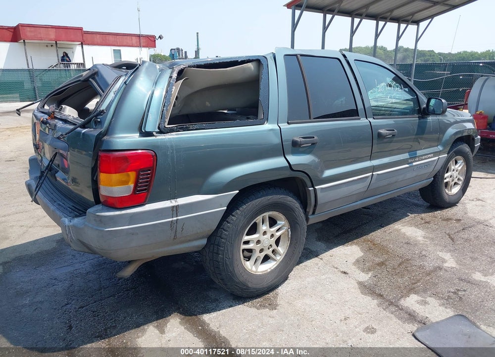 2002 JEEP GRAND CHEROKEE LAREDO VIN: 1J4GW48S82C221965