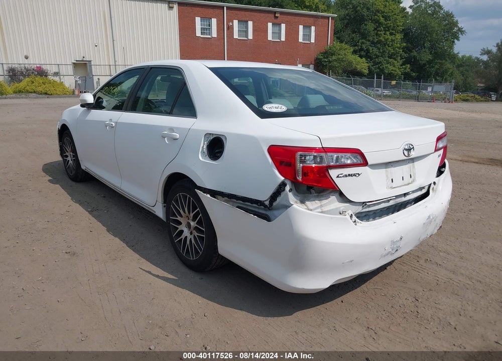 2012 TOYOTA CAMRY LE VIN: 4T1BF1FK8CU524723