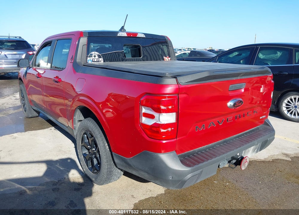2022 FORD MAVERICK LARIAT VIN: 3FTTW8F99NRA24837