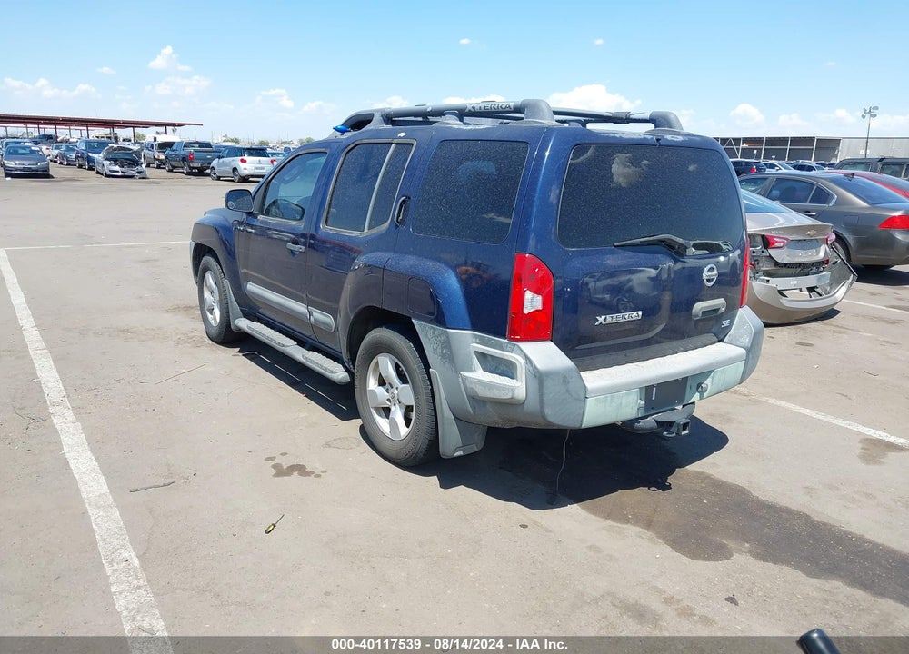 2006 NISSAN XTERRA SE VIN: 5N1AN08U06C506203
