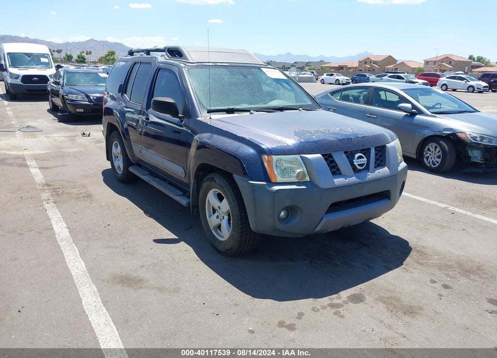 2006 NISSAN XTERRA SE VIN: 5N1AN08U06C506203