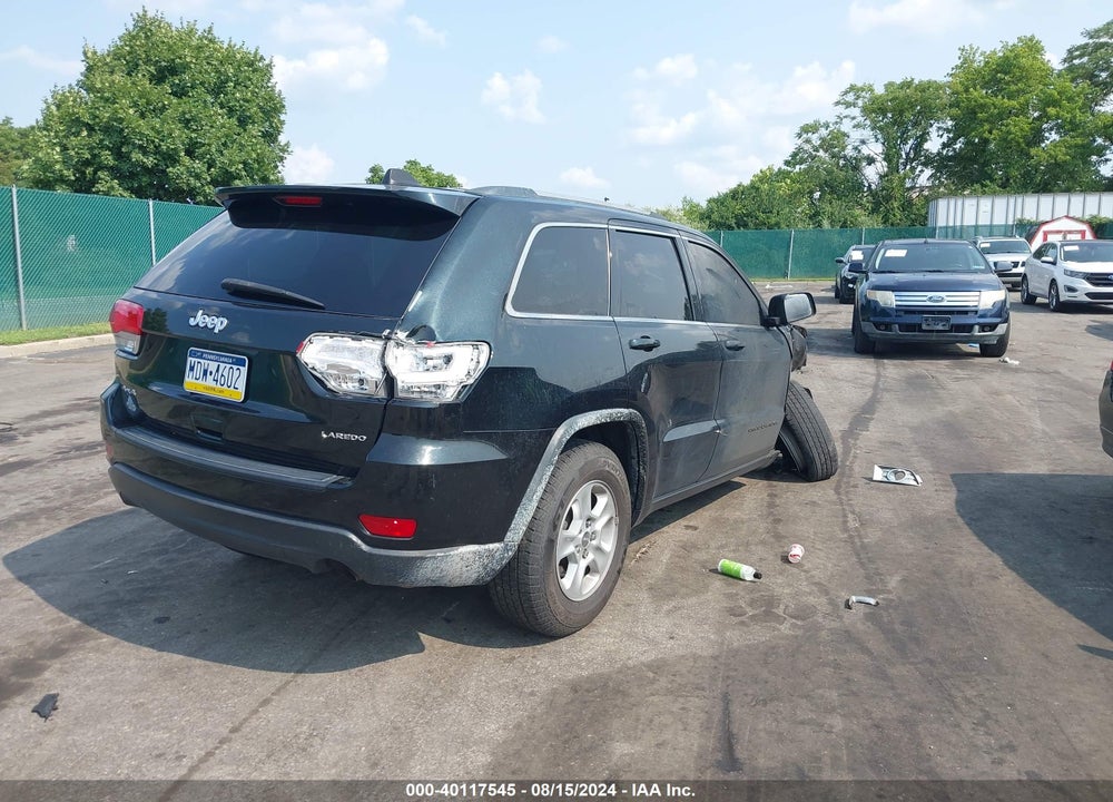 2014 JEEP GRAND CHEROKEE LAREDO VIN: 1C4RJFAG8EC407282