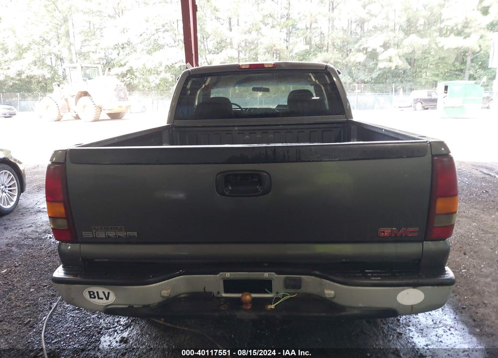 2000 GMC SIERRA 1500 VIN: 1GTEC19V3YZ308160