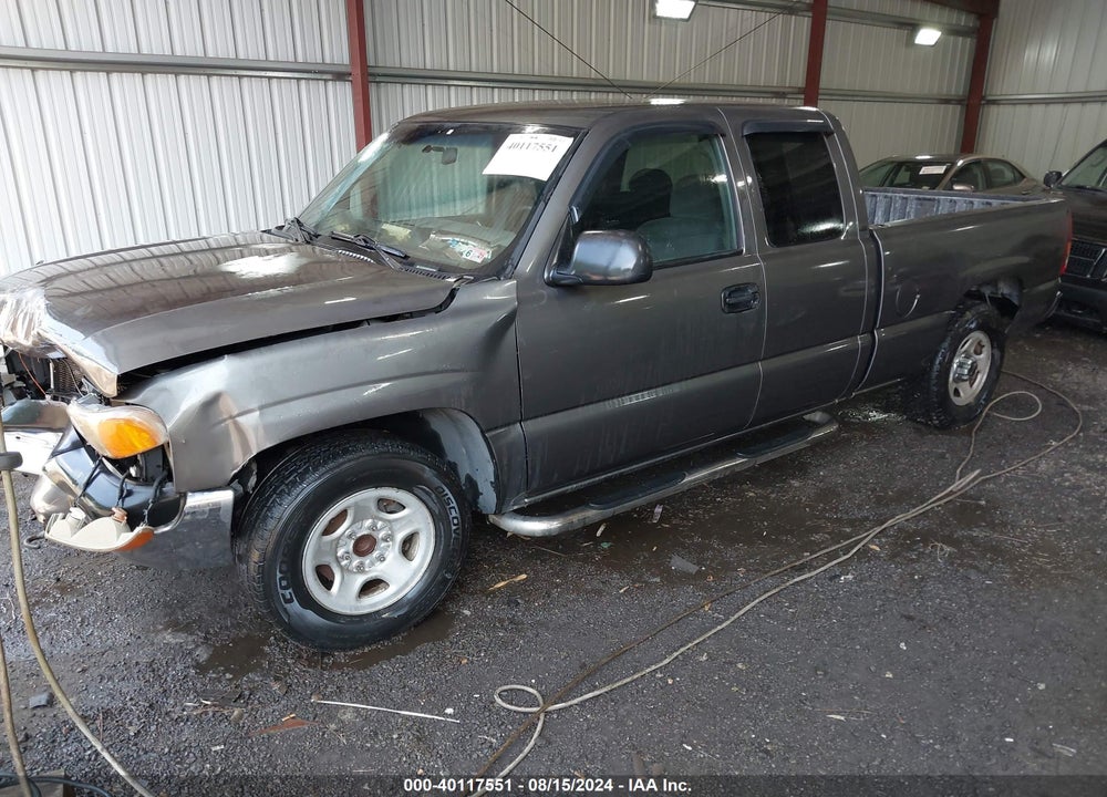 2000 GMC SIERRA 1500 VIN: 1GTEC19V3YZ308160