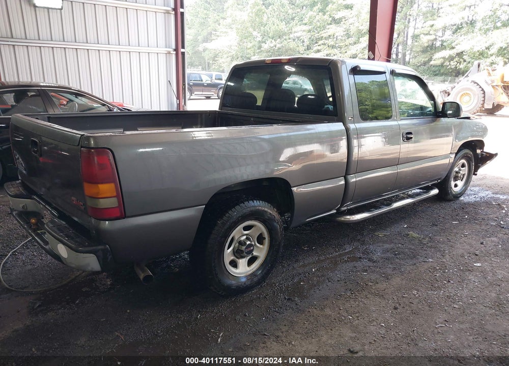 2000 GMC SIERRA 1500 VIN: 1GTEC19V3YZ308160