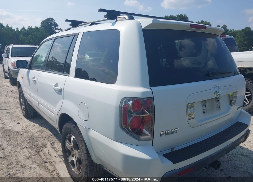 2008 HONDA PILOT EX-L VIN: 5FNYF18638B030977