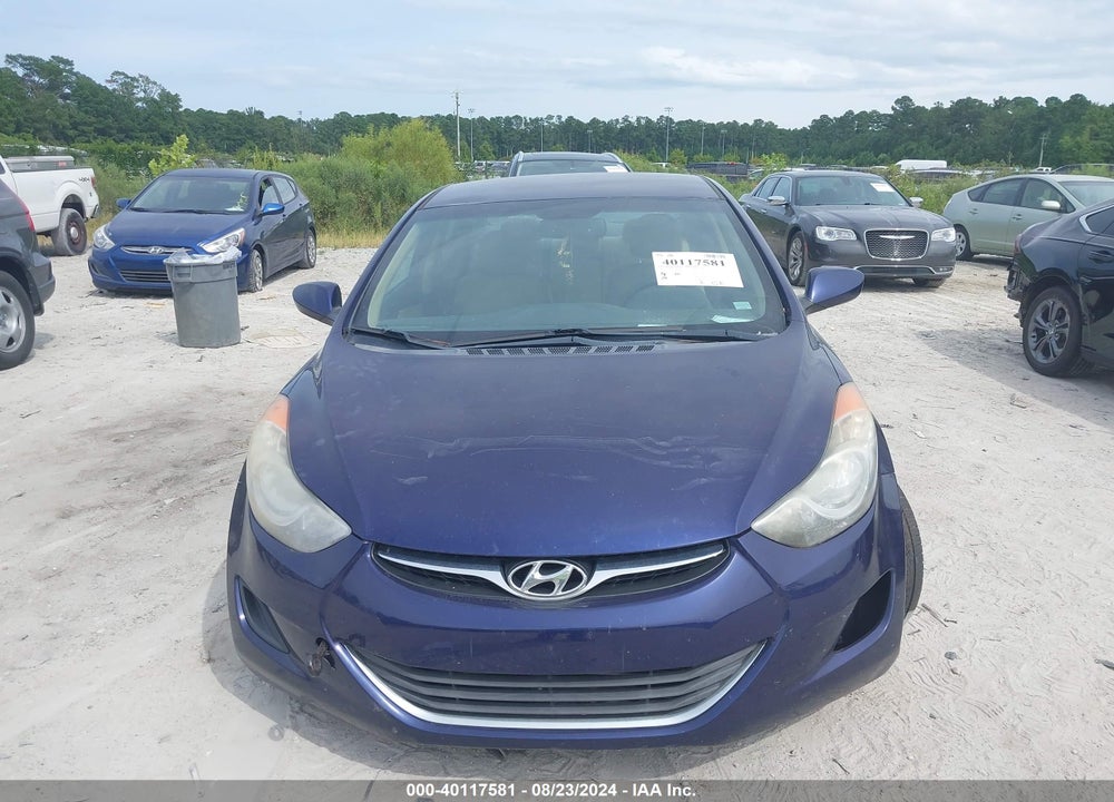 2013 HYUNDAI ELANTRA GLS VIN: 5NPDH4AE1DH227704