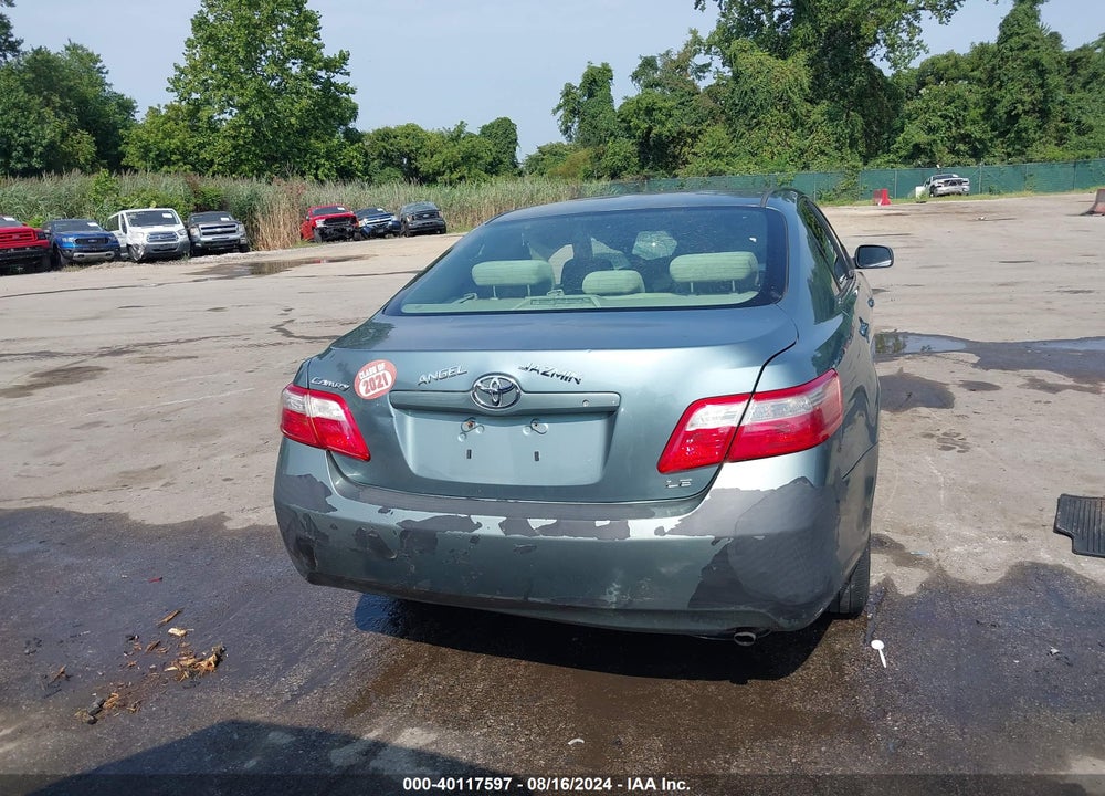 2008 TOYOTA CAMRY LE VIN: 4T1BE46K98U776055