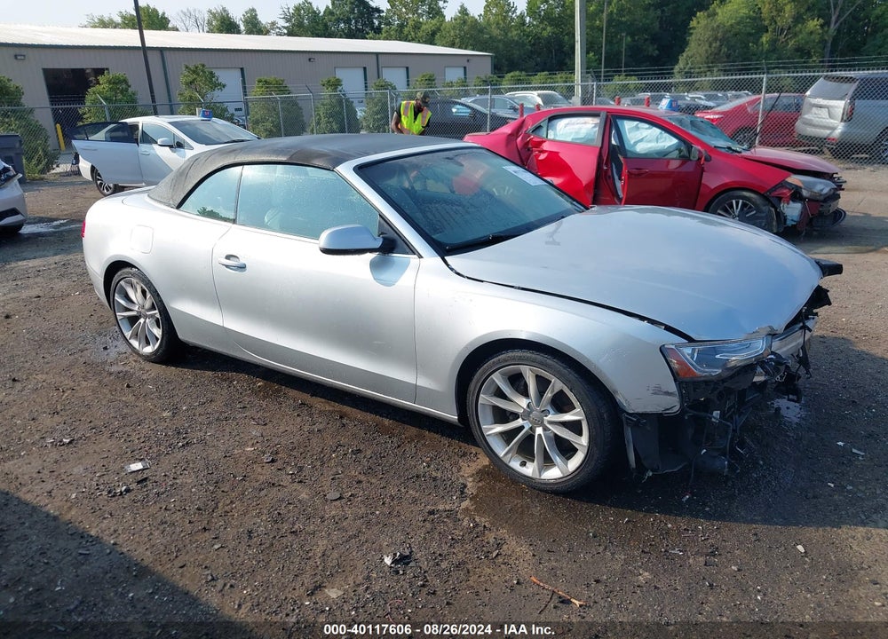 2014 AUDI A5 2.0T PREMIUM VIN: WAUCFAFH5EN012439