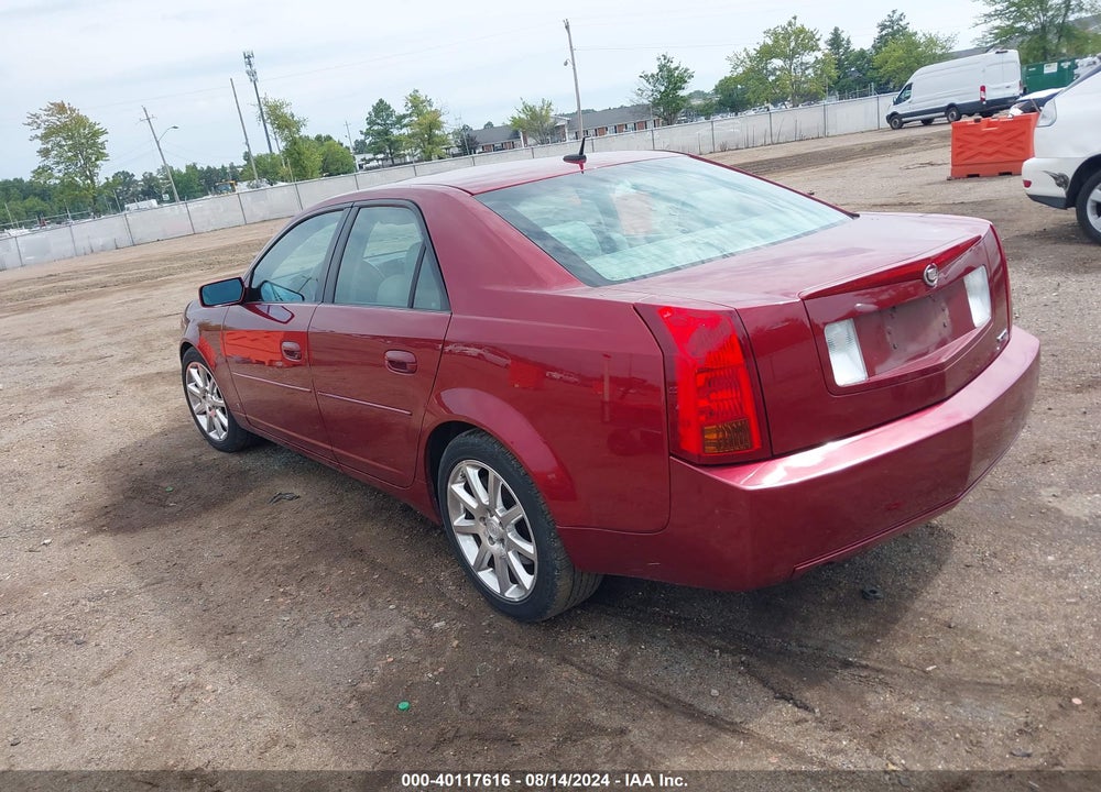 2007 CADILLAC CTS STANDARD VIN: 1G6DP577470163096