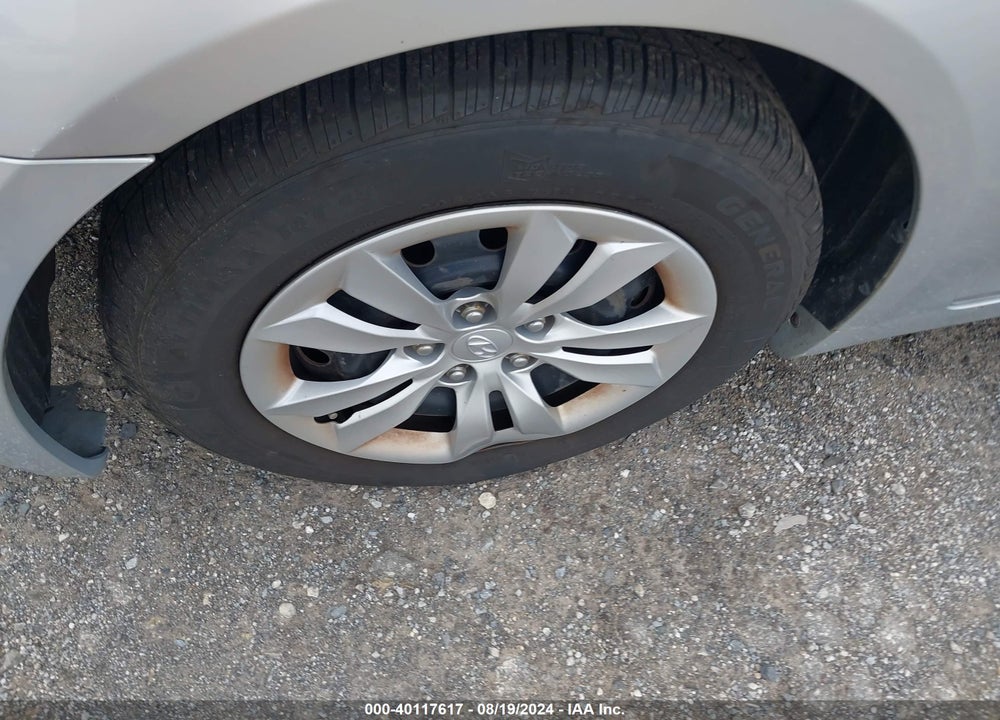 2012 HYUNDAI SONATA GLS VIN: 5NPEB4AC3CH363237