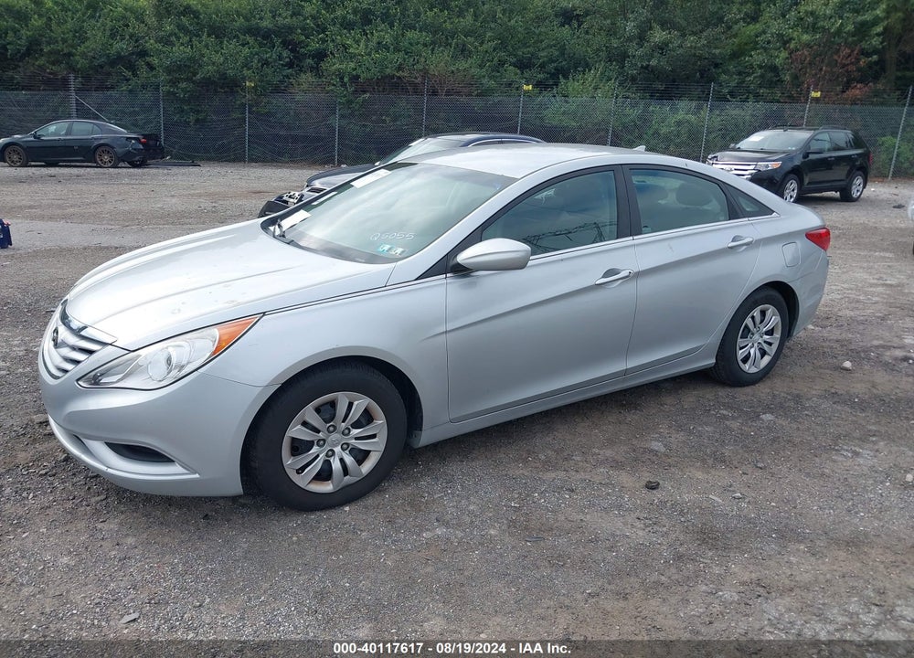 2012 HYUNDAI SONATA GLS VIN: 5NPEB4AC3CH363237