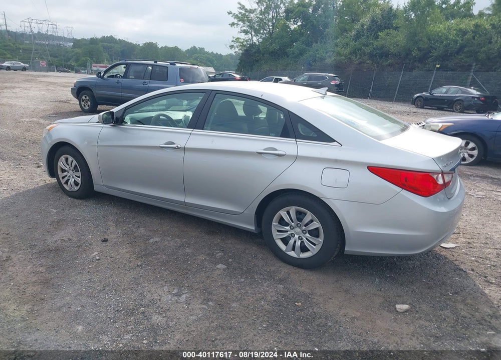 2012 HYUNDAI SONATA GLS VIN: 5NPEB4AC3CH363237