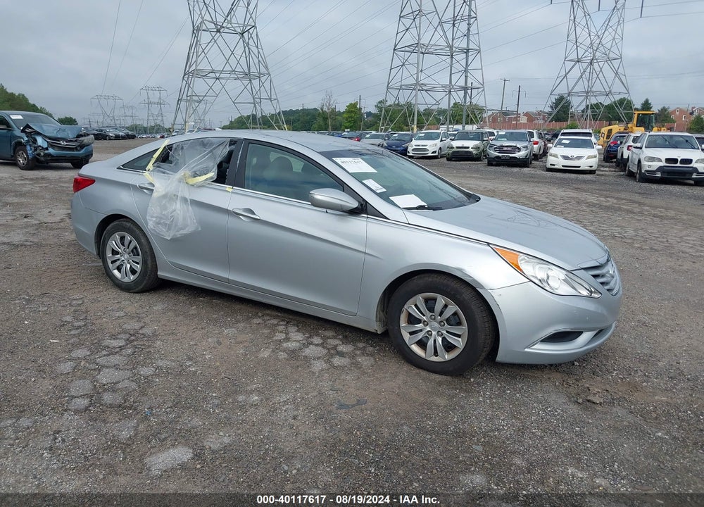 2012 HYUNDAI SONATA GLS VIN: 5NPEB4AC3CH363237