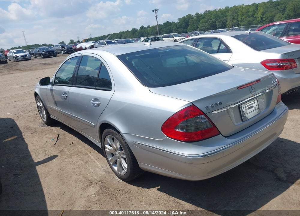 2009 MERCEDES-BENZ E 350 4MATIC VIN: WDBUF87X49B436738