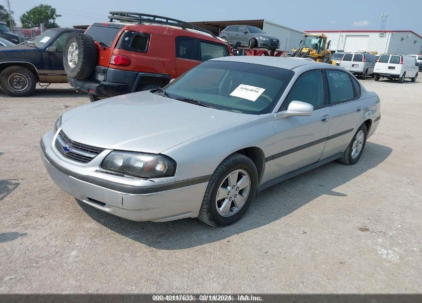 2004 CHEVROLET IMPALA VIN: 2G1WF52E149165008