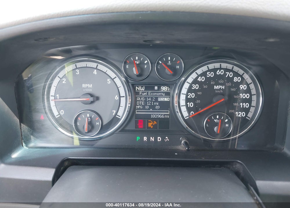 2011 RAM 1500 SLT VIN: 1D7RV1GP3BS521633