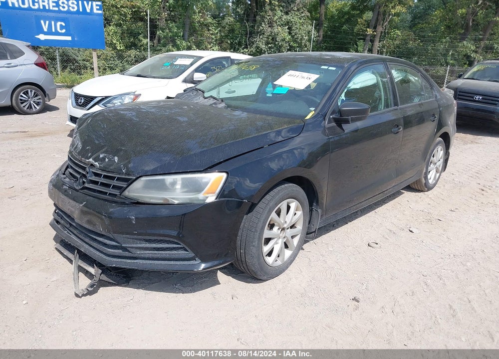 2015 VOLKSWAGEN JETTA 1.8T SE VIN: 3VWD07AJ9FM415323