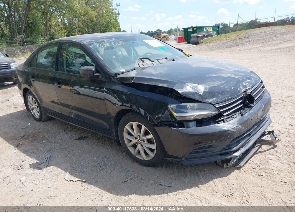 2015 VOLKSWAGEN JETTA 1.8T SE VIN: 3VWD07AJ9FM415323
