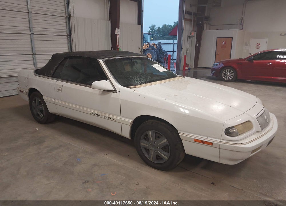 1995 CHRYSLER LEBARON GTC VIN: 1C3EU4535SF560895