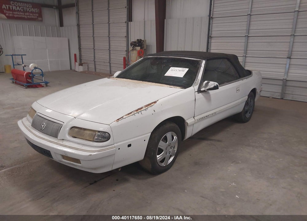 1995 CHRYSLER LEBARON GTC VIN: 1C3EU4535SF560895