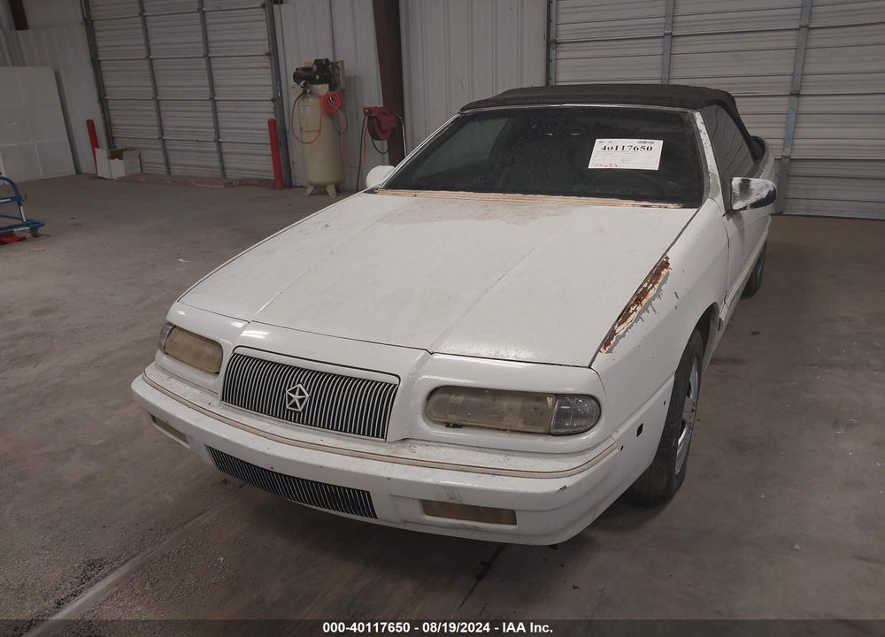1995 CHRYSLER LEBARON GTC VIN: 1C3EU4535SF560895