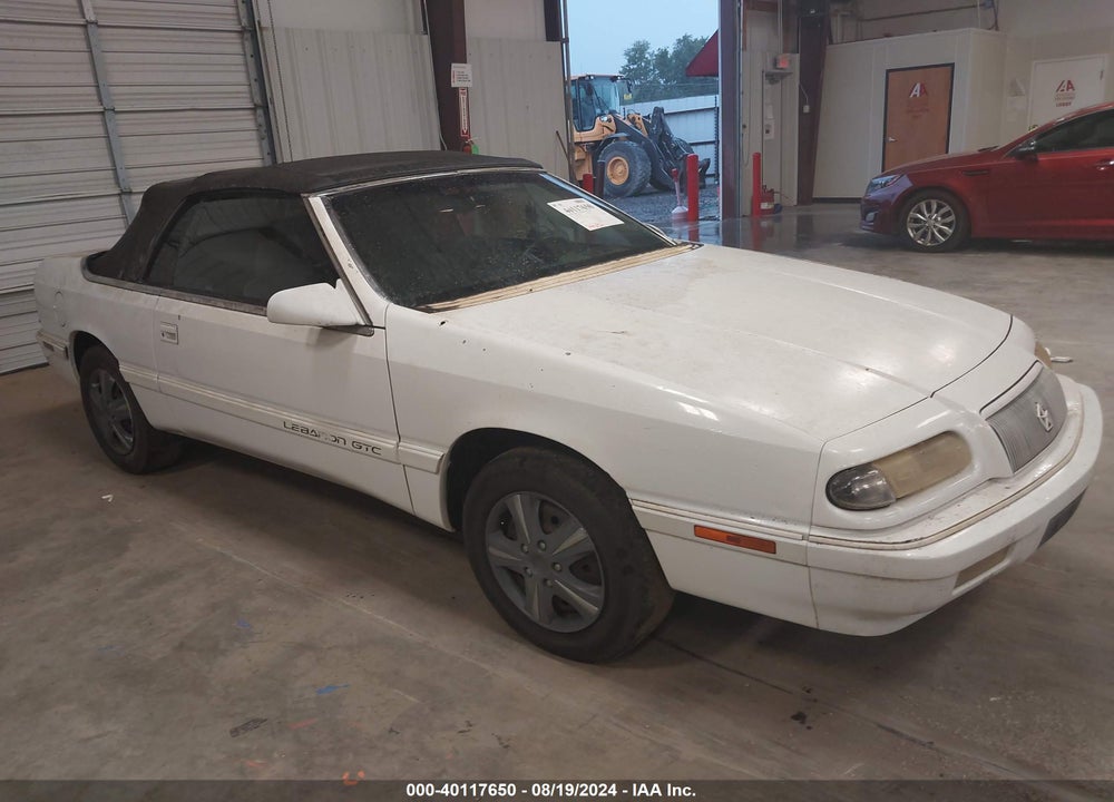 1995 CHRYSLER LEBARON GTC VIN: 1C3EU4535SF560895