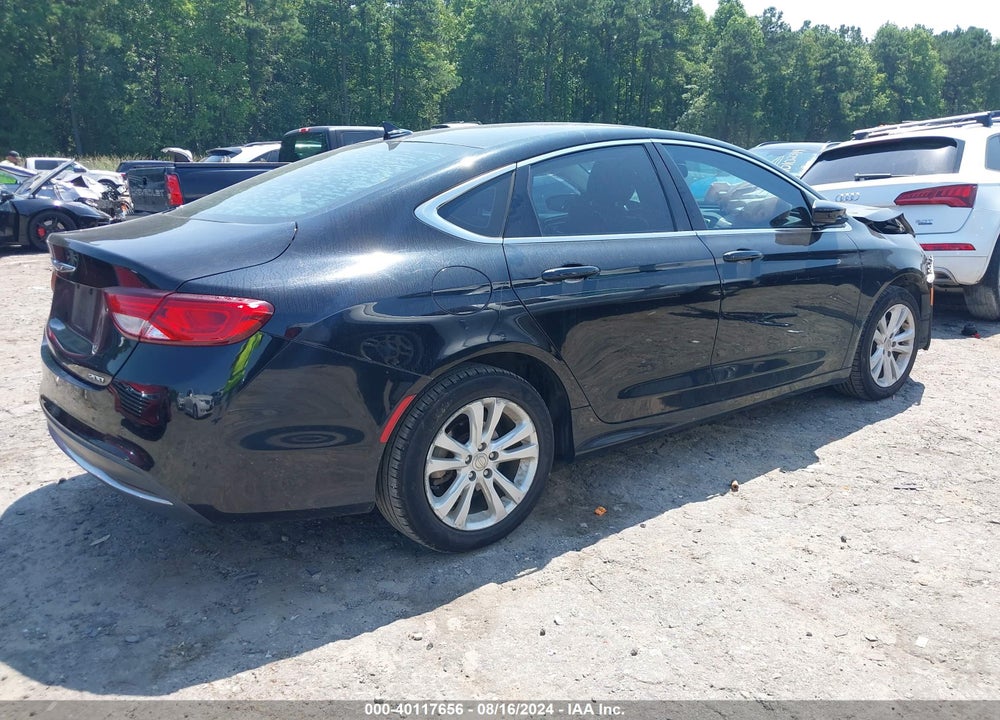 2017 CHRYSLER 200 LIMITED PLATINUM VIN: 1C3CCCAB1HN505361