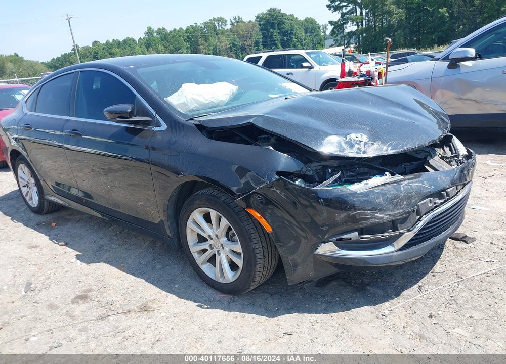 2017 CHRYSLER 200 LIMITED PLATINUM VIN: 1C3CCCAB1HN505361