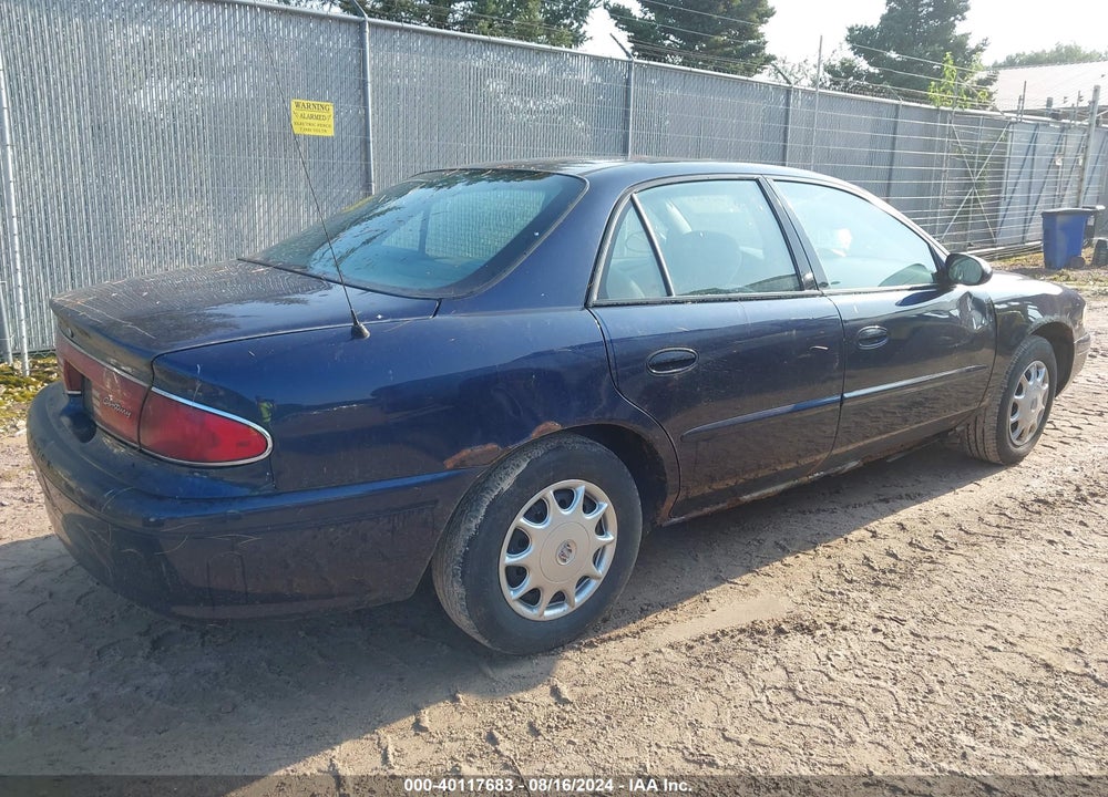 2003 BUICK CENTURY CUSTOM VIN: 2G4WS52J931132332