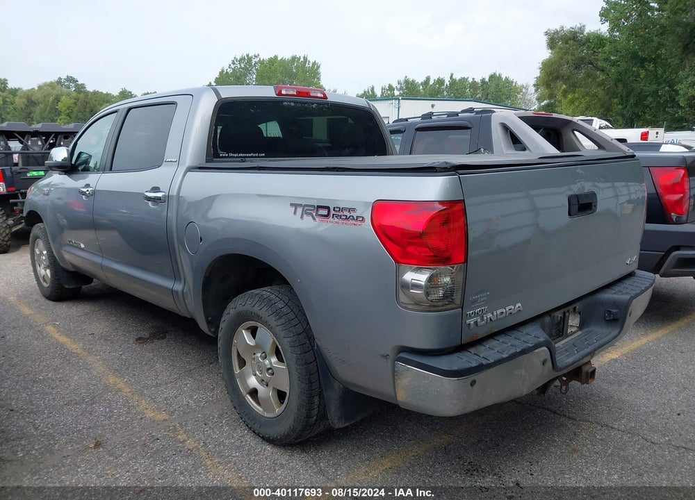 2007 TOYOTA TUNDRA LIMITED 5.7L V8 VIN: 5TBDV58197S480696